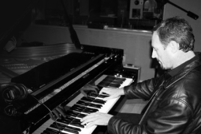 Mike at piano